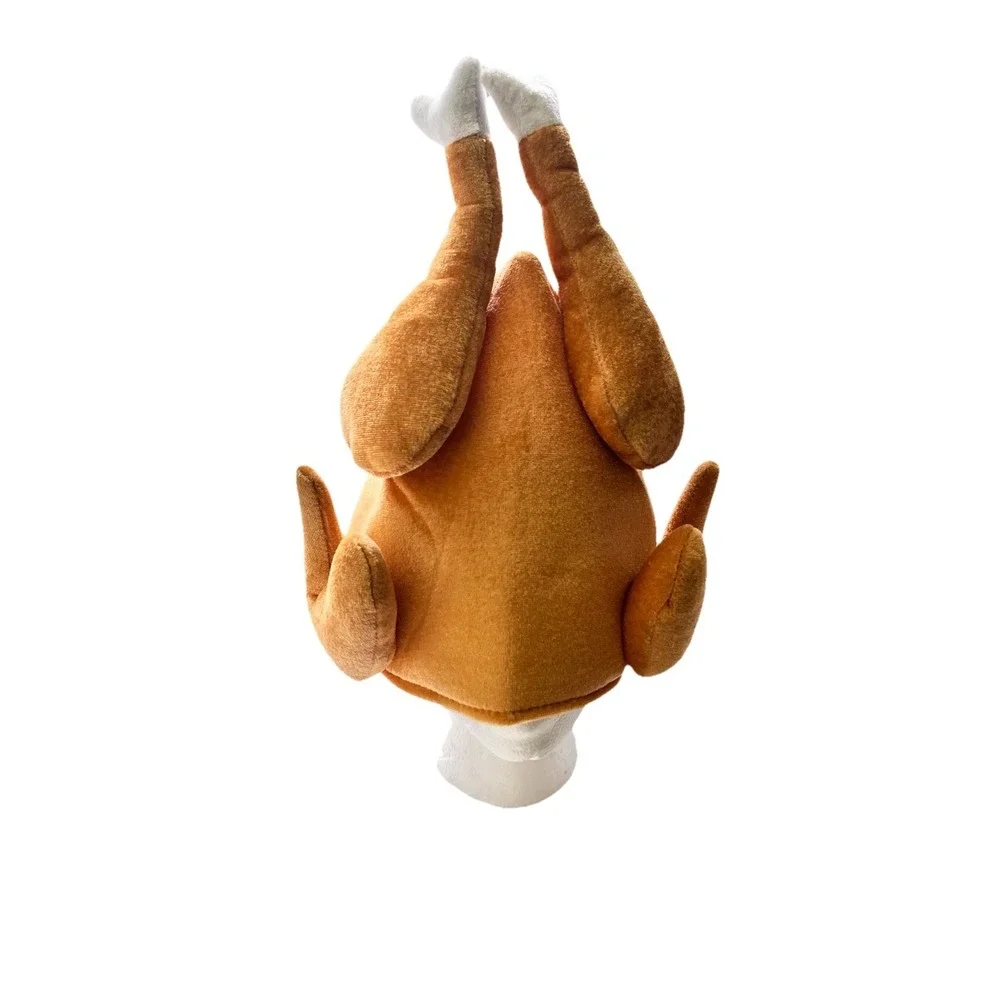 Costume Hat Thanksgiving Turkey Adult Cosplay Dress Up Holiday Party Accessory